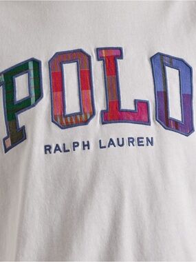 NWT Polo Ralph Lauren plaid patchwork embroidered spell out logo pony 3XLT